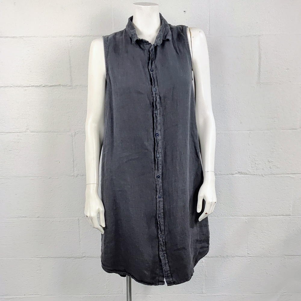 CP Shades Gray Sleeveless Dress